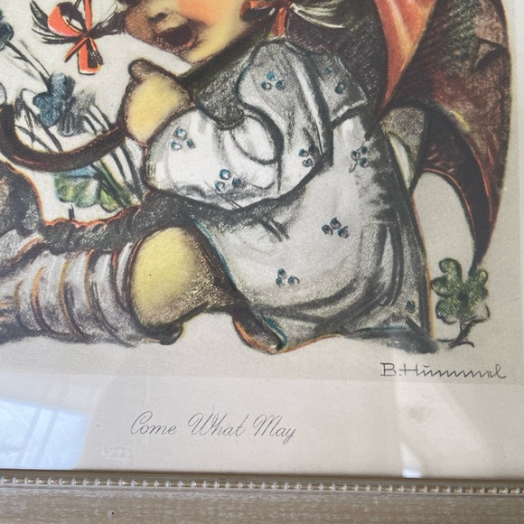 Vintage Hummel Print - Picture 3 of 3